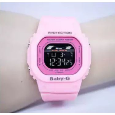 FLASH SALE !!! JAM TANGAN WANITA CASIO BABY-G DIGITAL STRAP RUBBER BG 550 SERIES