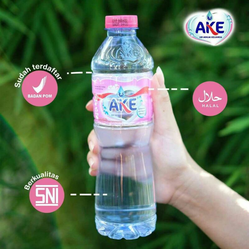 Jual Air Mineral Ake 500ml Ecer Indonesiashopee Indonesia 4763