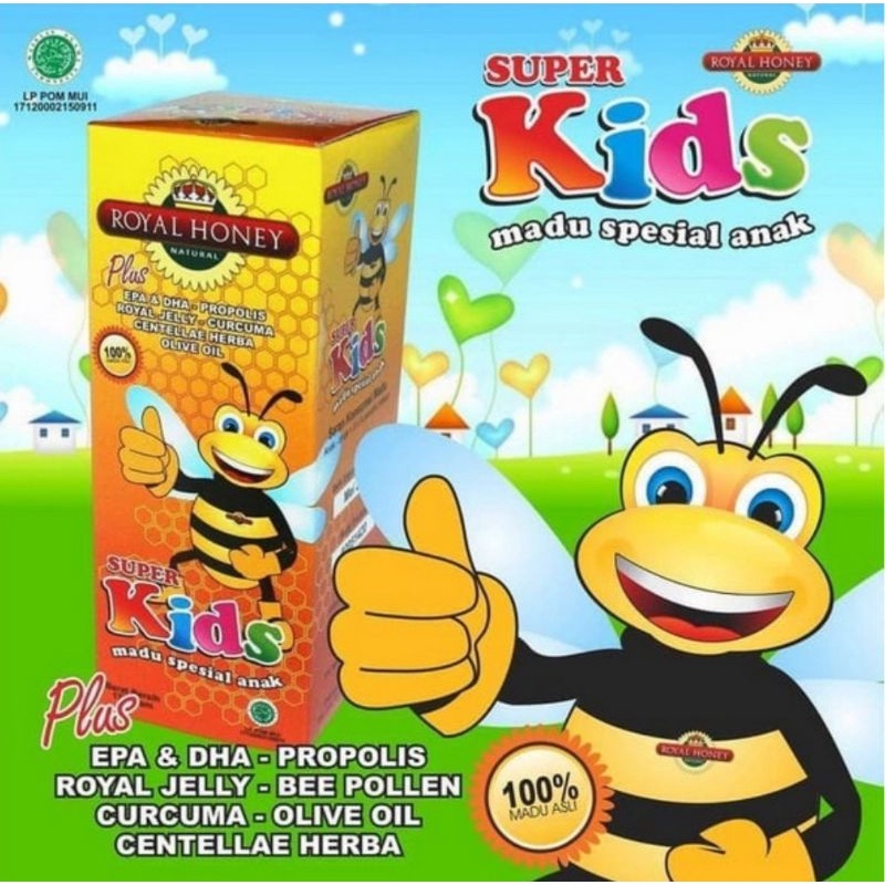 

Madu Kids/Penambah Nafsu Makan Anak