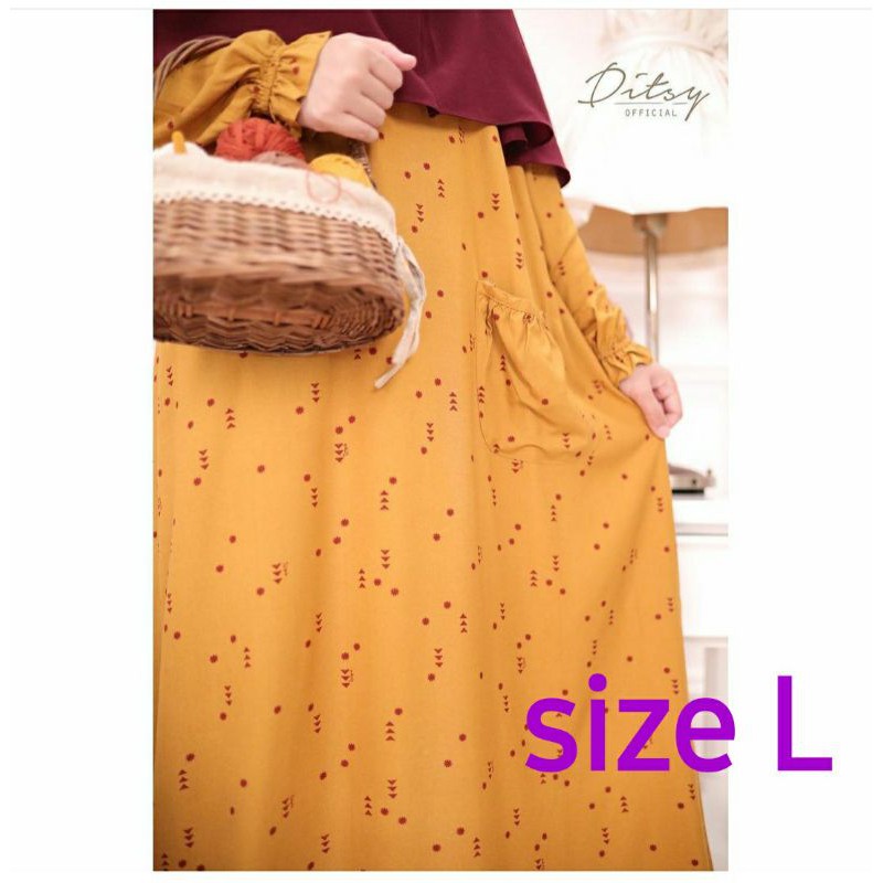 Ditsy daster maret 2021