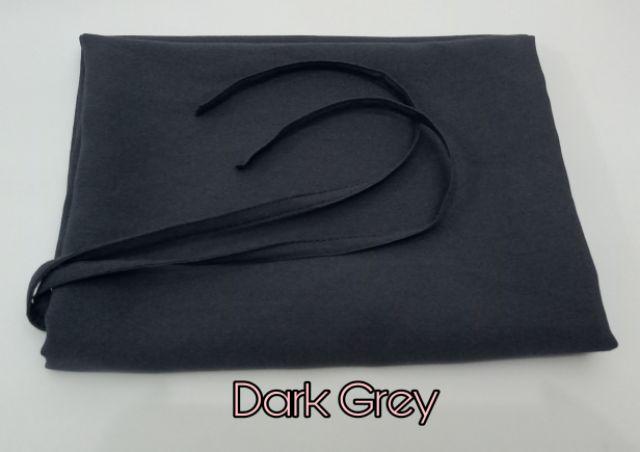 PASHMINA TALI / PASHMINA DIAMOND 175x75-Dark Grey