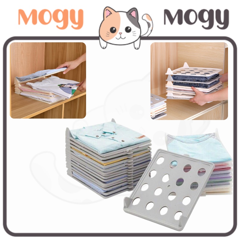 MOGYMOGY HL0290 Sekat Baju Tatakan Pakaian Small Clothes Organizer Pembatas Pakaian