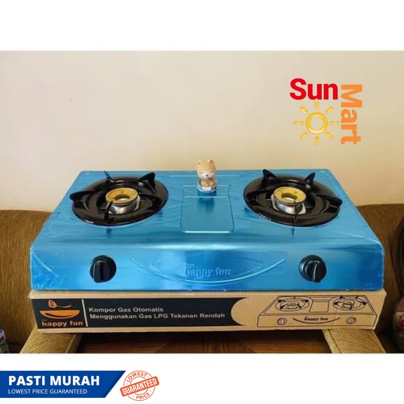 Kompor Happy fun 2 Tungku Happy Fun