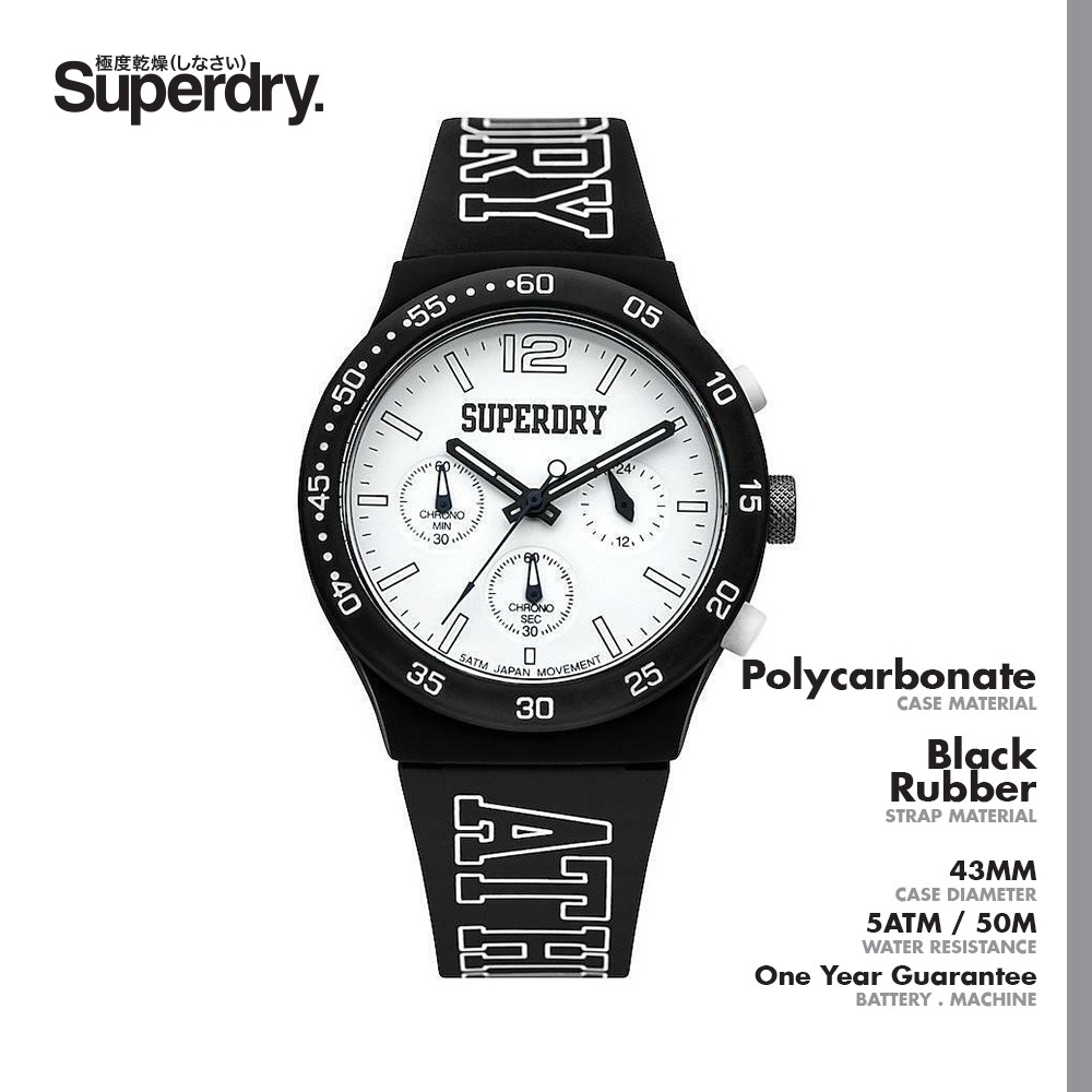Superdry Jam Tangan Pria Urban Athletics SYG205B