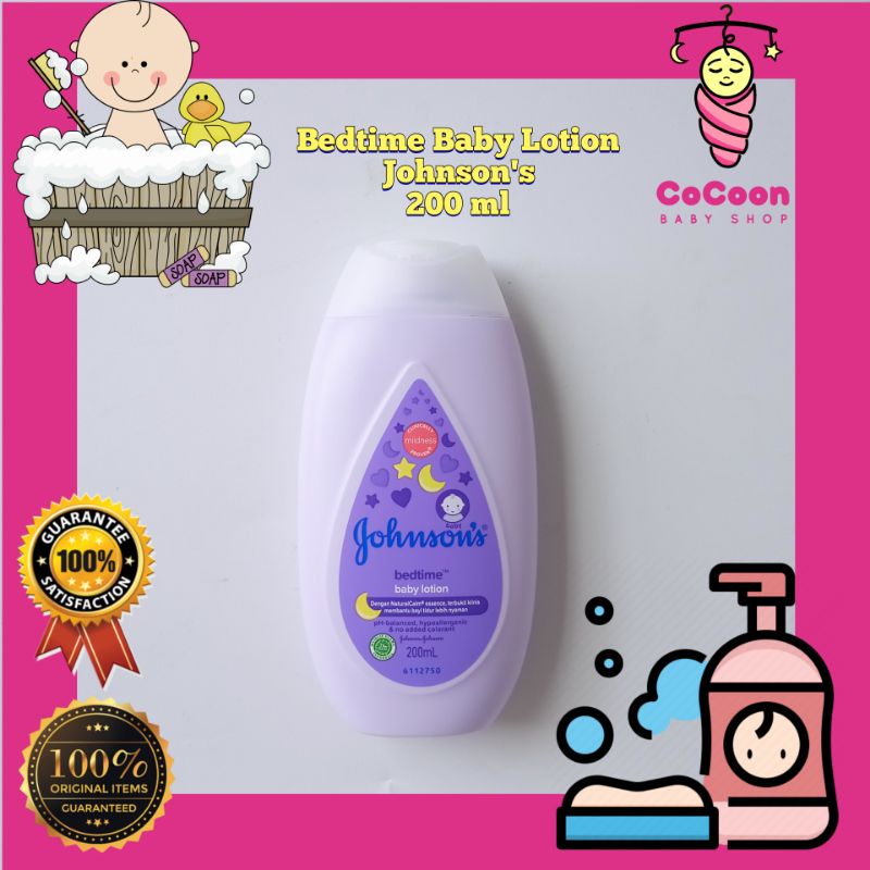 Lotion Bayi Bedtime Baby Lotion Johnson Johnsons Johnson's 200 ml