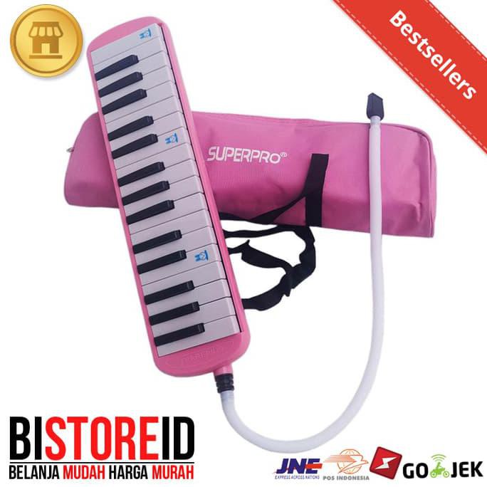 Alat Musik Pianika Superpro Pink Murah Mantap Terbaik Shopee Indonesia
