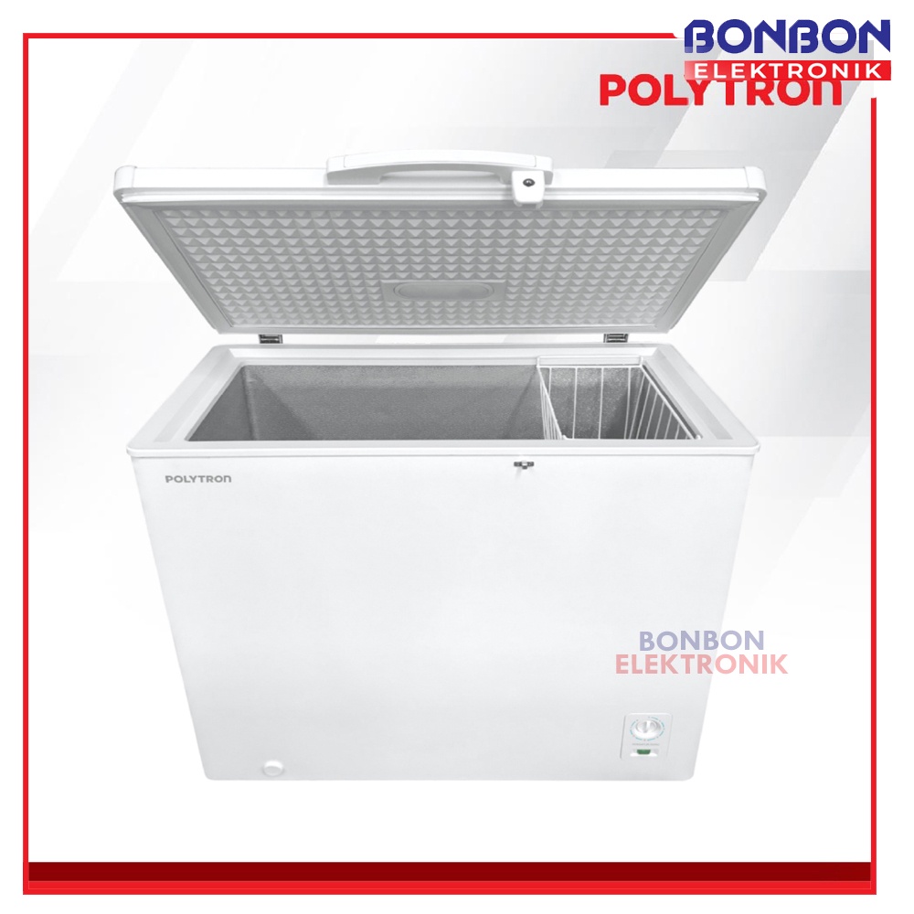 POLYTRON Chest Freezer 300 Liter PCF 318 / PCF318 300L