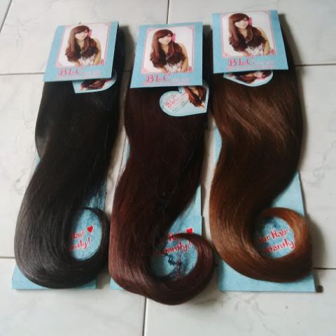 Hairclip biglayer BLC Curly / Lurus