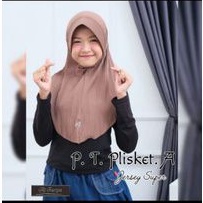HIJAB INSTAN ANAK "PET TALI PLISKET ALFAEZYA" ORI AL FAEZYA BY BUNYAMIN