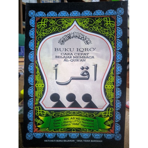 kitab iqro' / iqro / buku iqro ukuran besar murah grosir