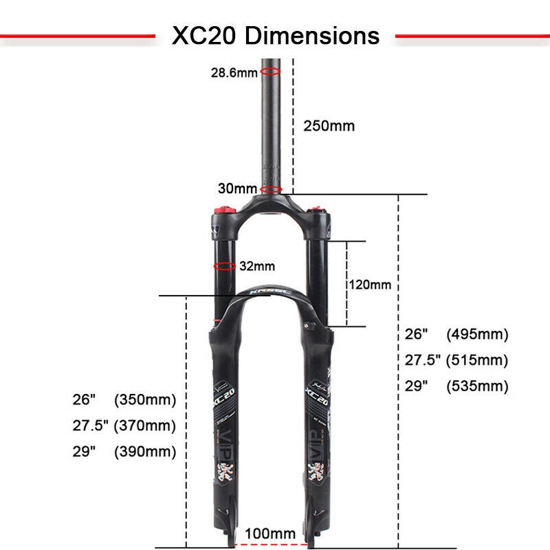 120mm 29 fork