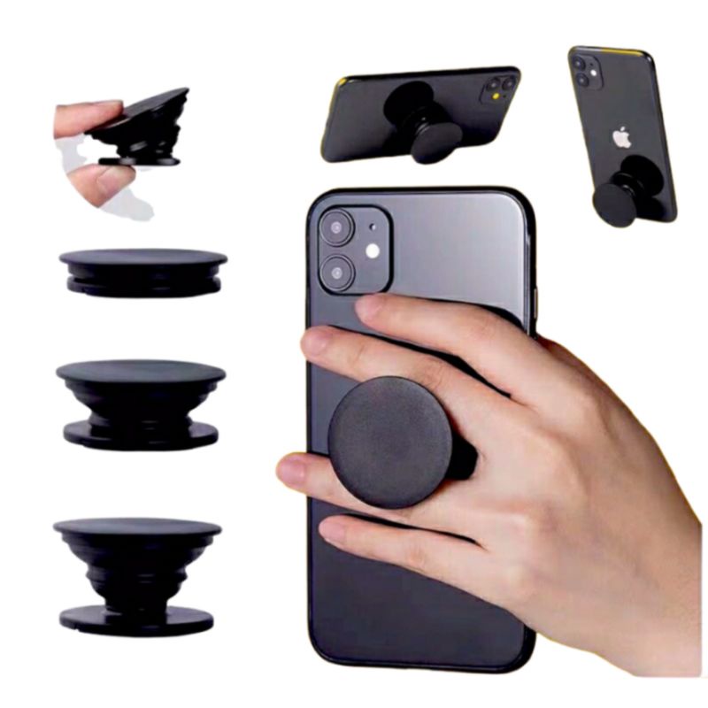 Ash shura ( 10 Pcs ) Popsocket polos non pack slot clip grip stand phone holder