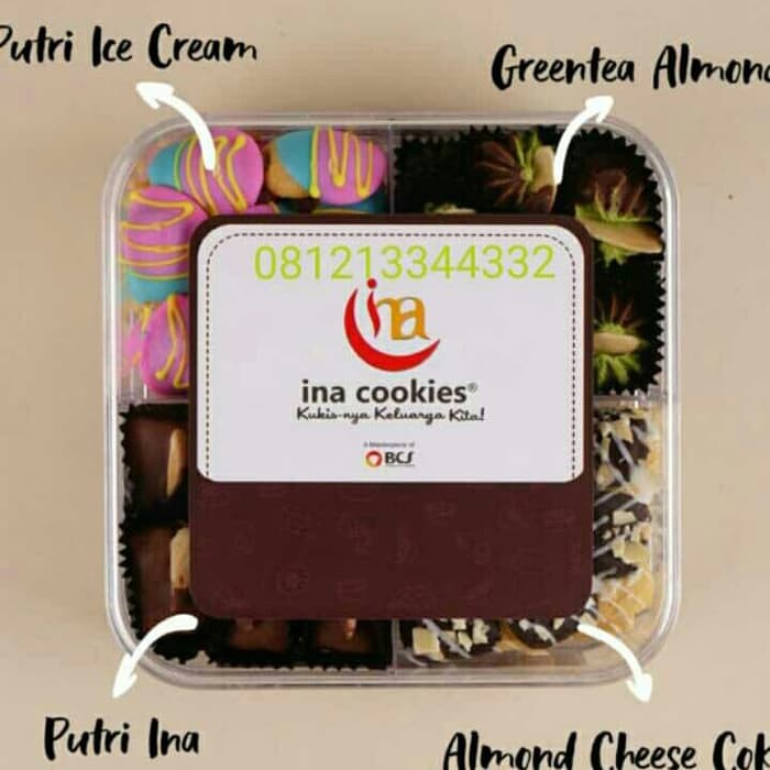 

inacookies kombinasi COKLAT