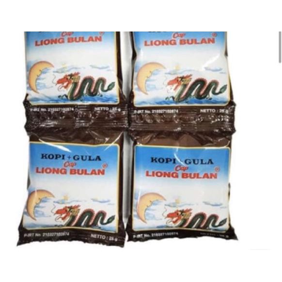 

66R✡ KOPI + GULA CAP LIONG BULAN ISI 20PCS KHAS BOGOR Kirim Langsung