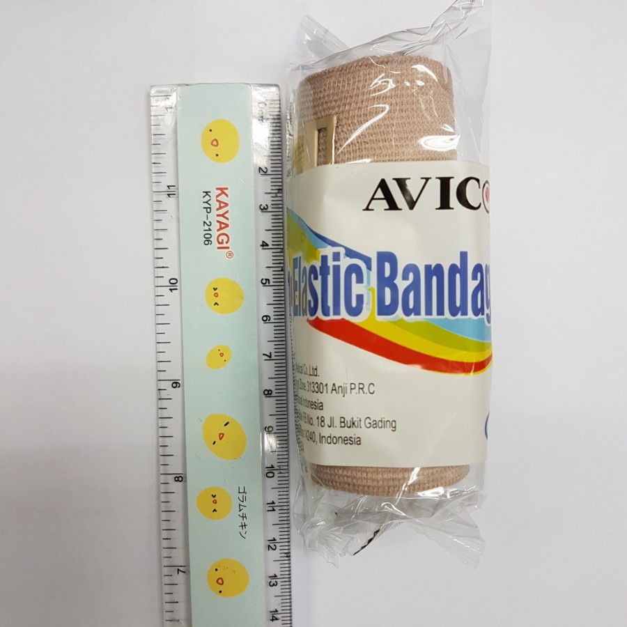 Perban Tinggi Elastis Avico / High Elastic Bandage / Ukuran Variasi