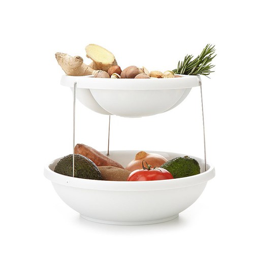 Rak Cup Cake Kue Lipat 2 Susun Twistfold Party Bowl 2 Tiers