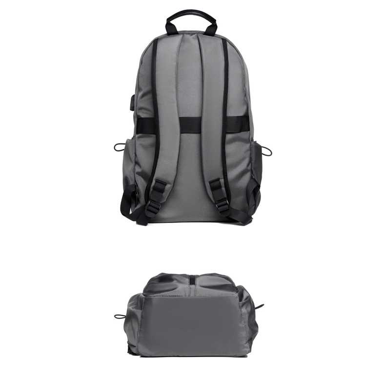 YYBAG Tas Ransel Laptop Oxford Simple Desain USB Port Charging-YBK0016