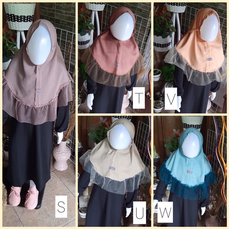 HIJAB BERGO ANAK PREMIUM