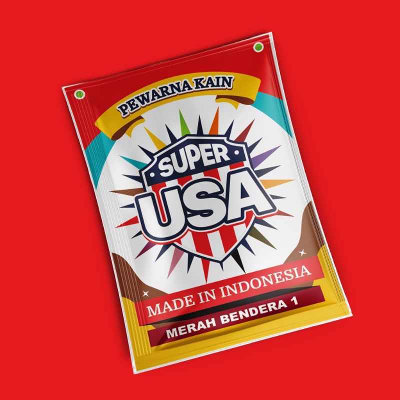 Wenter USA Pewarna Kain Super USA Wantex USA