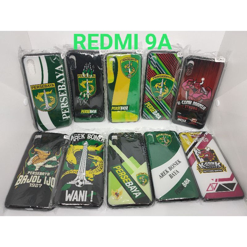 REDMI 9A SOFTCASE PERSEBAYA BONEK MADURA UNITED