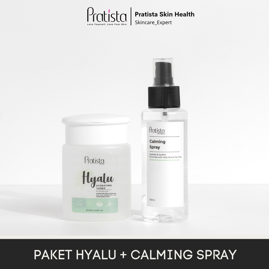 Pratista Paket Hyalu Hydrating Toner &amp; Calming Spray