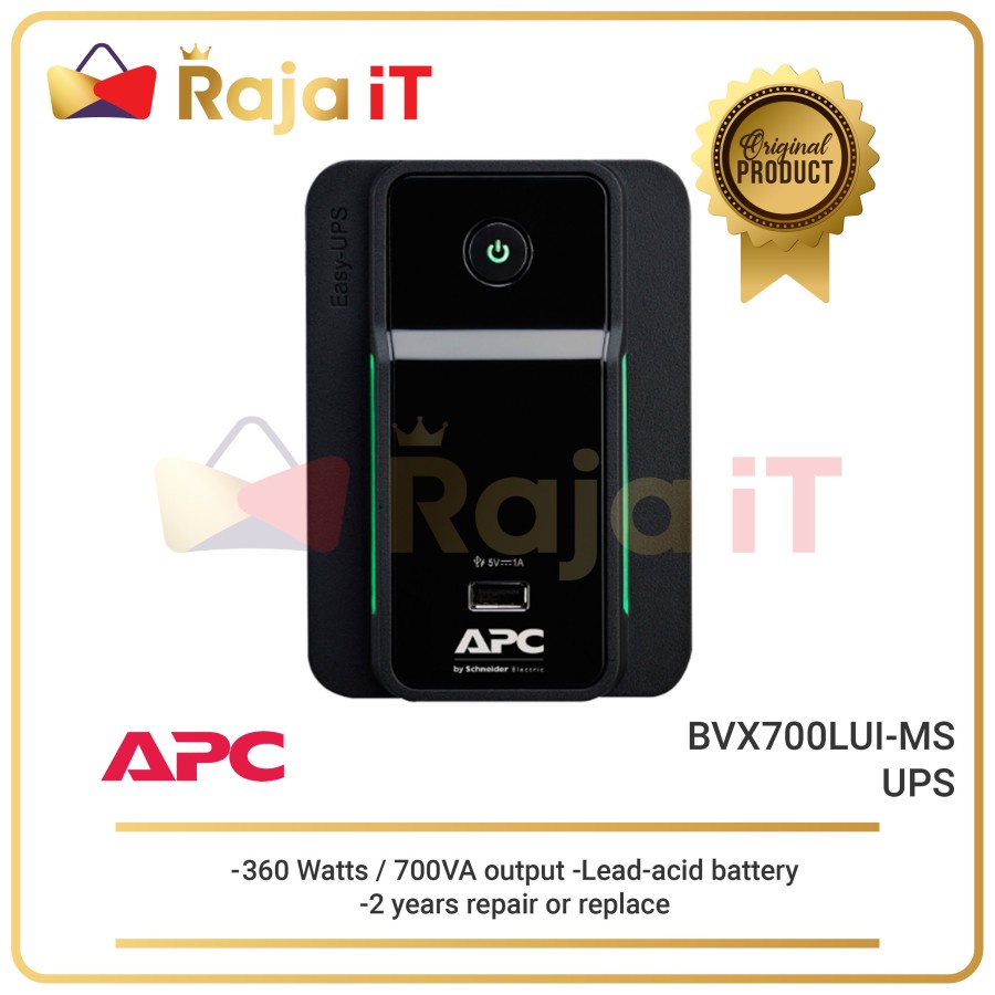 APC UPS BVX700LUI-MS