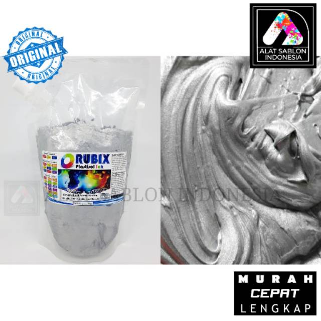 

TINTA SABLON PLASTISOL RUBIX SILVER 250GR