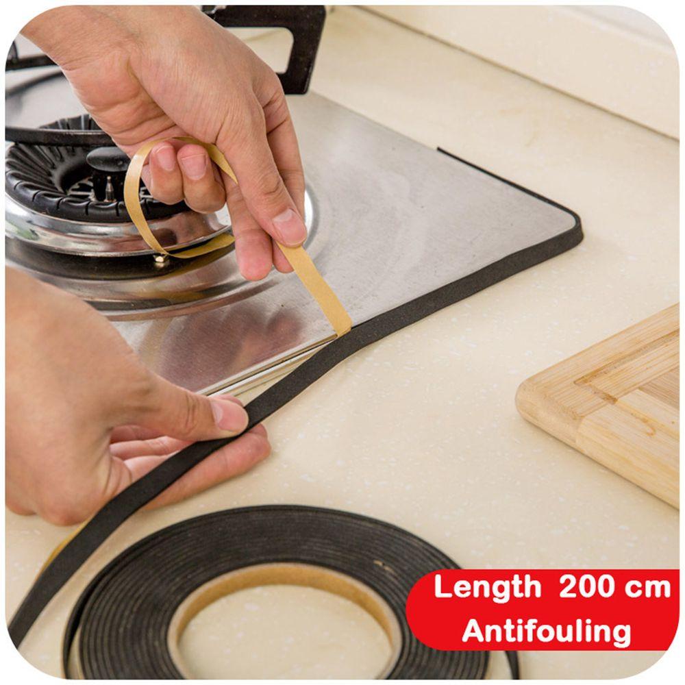Wonder 5pcs 200cm/tiap Wastafel Sealing Tape Dapur Serbaguna Tahan Debu Perekat Diri