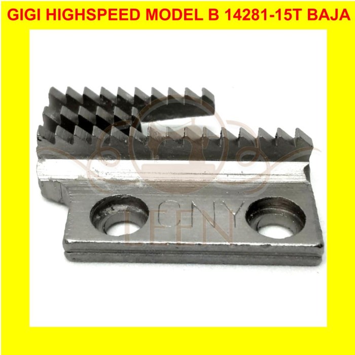 Gigi Mesin Jahit B Feed Dog 12481-15T CNY Baja Highspeed Industri LEEN