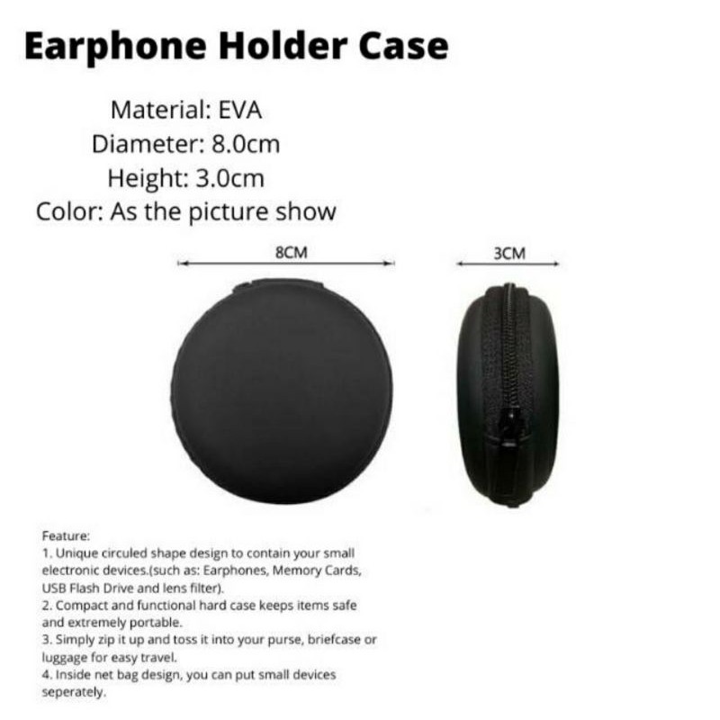 DOMPET HEADSET / EARPHONE MURAH DAN BERKUALITAS