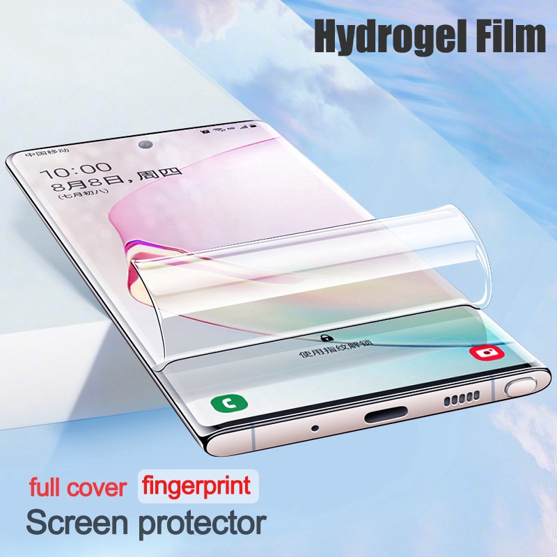 pelindung layar hydrogel full cover untuk sony xperia 10 plus 5 1 ii iii iv x xp xz xzs xz1 xz2 comp