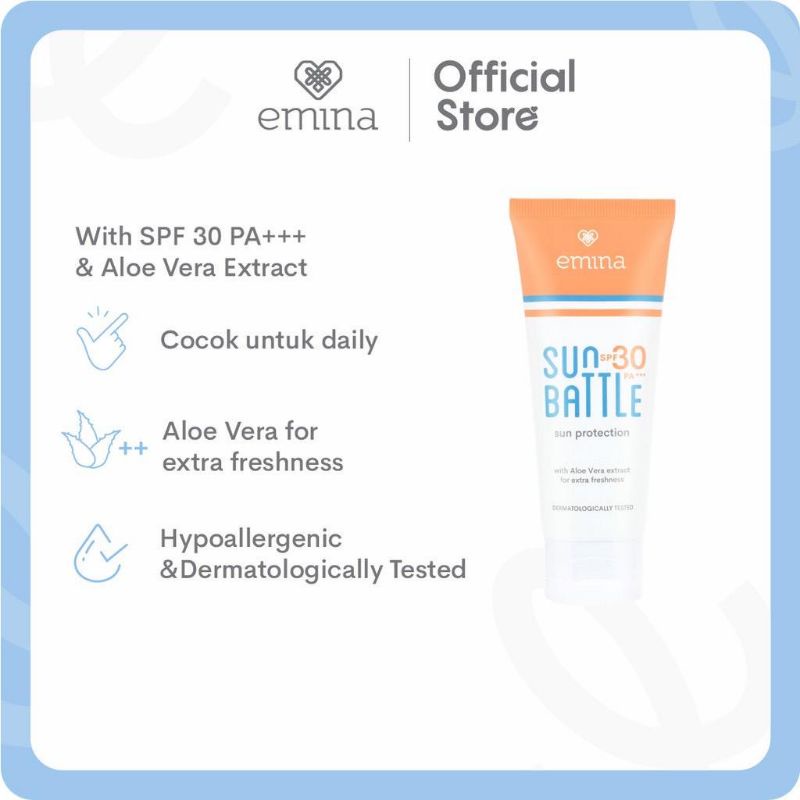 Emina Sun Battle SPF 30 PA+++ 60 ml