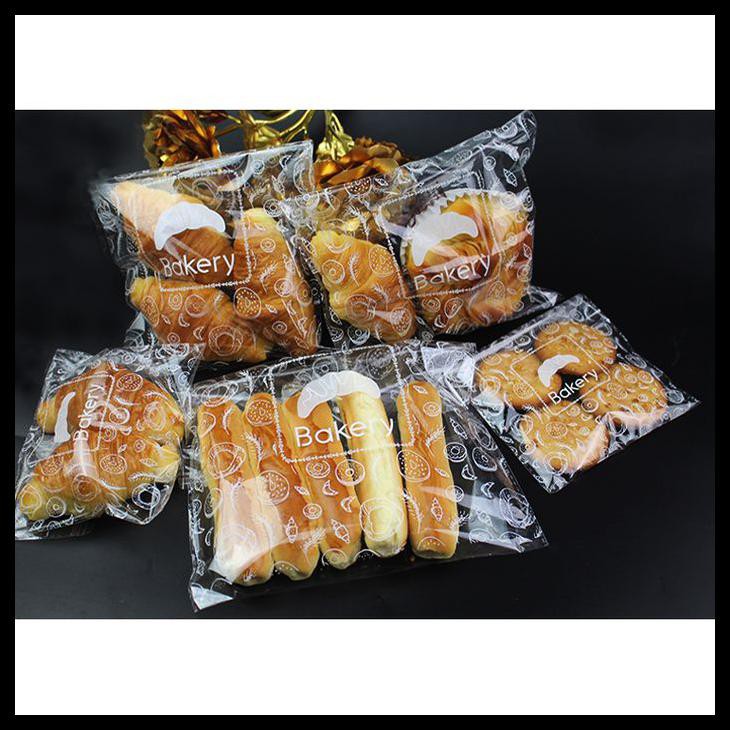 

Plastik Bakery Roti Kantong Packing Besar Motif Opp Seal Dove