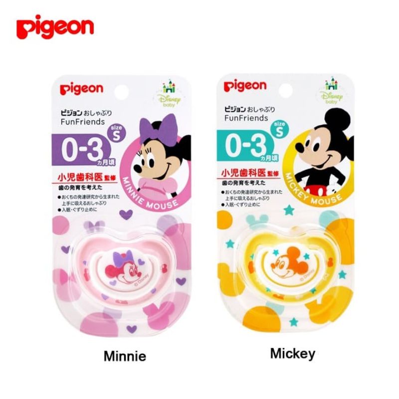 Pigeon Pacifier/Empeng Mickey Minnie/ Pacifier Funfriends