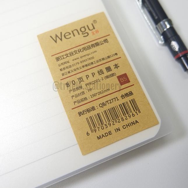 

Paling Diminati! Notebook Spiral Wengu Polos B5 PPXQ001-2