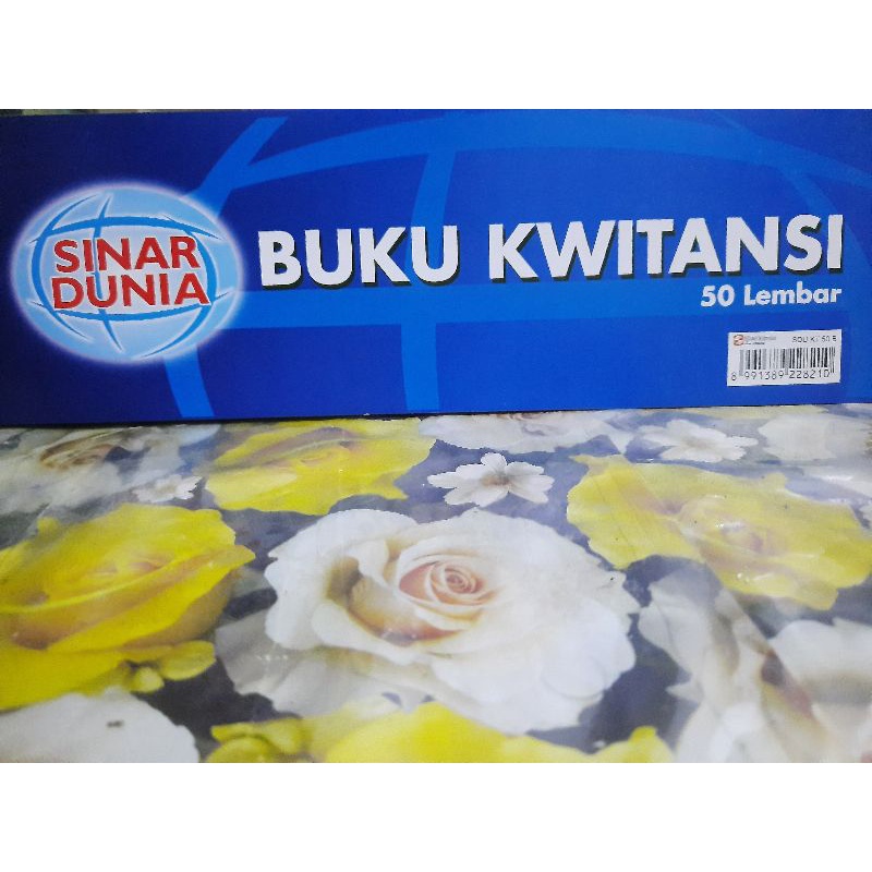 

Buku-Kwitansi/Sinar-Dunia/Ukuran-Besar/Isi-50Lembar/Murah