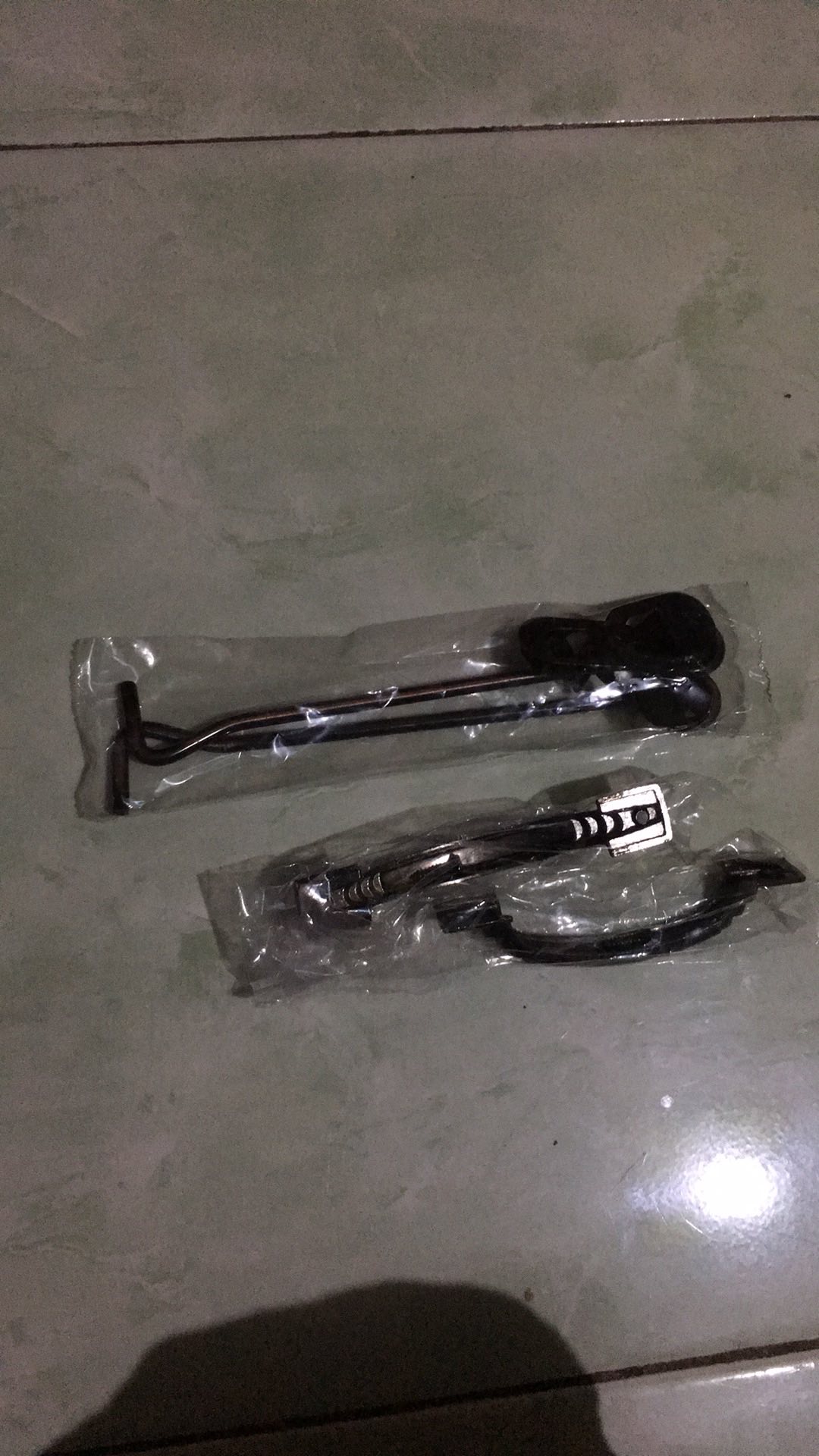 Handle Tarikan Meja Laci Lemari Chrome Emas Antik