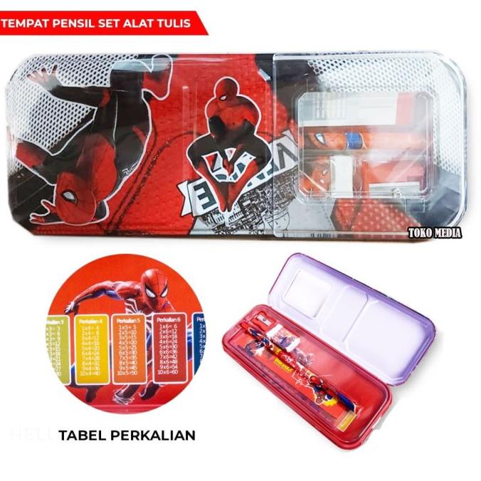 

Kotak Tempat Pensil Anak (Kaleng) Set Dengan Isi Bagus Murah (cc-7100)