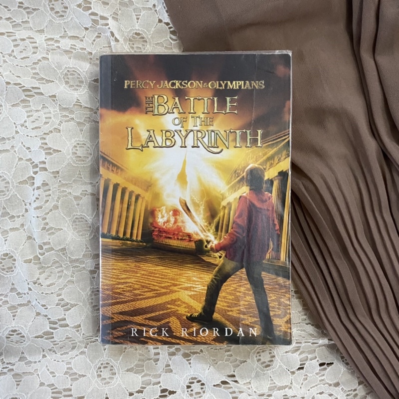 NOVEL PRELOVED BOOKS: Percy Jackson & Olympians: The Battle of The Labyrinth
