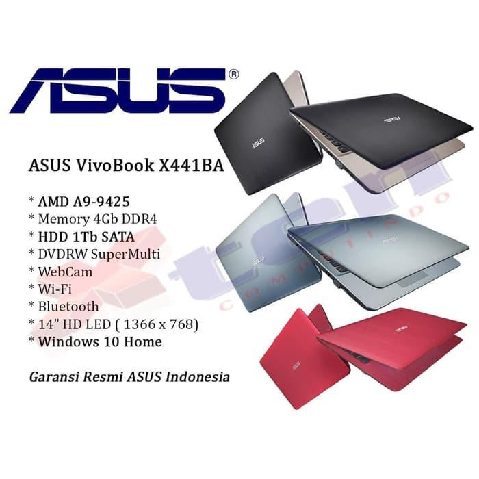 LP2500 ASUS X441BA - A9-9425 4Gb 1Tb 14" Win 10