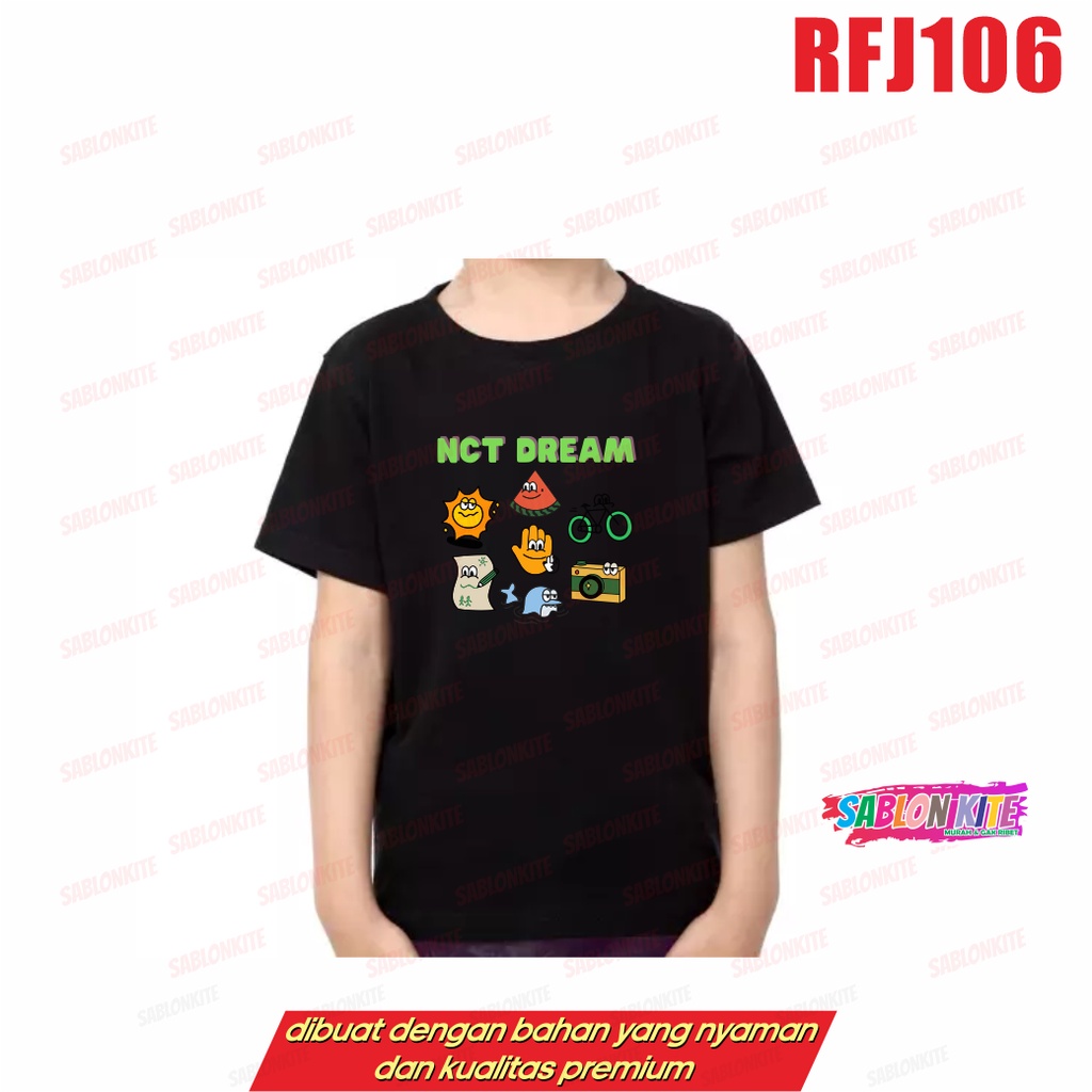 MURAH!!! KAOS NCT DREAM CAFE DREAM ICON RFJ106