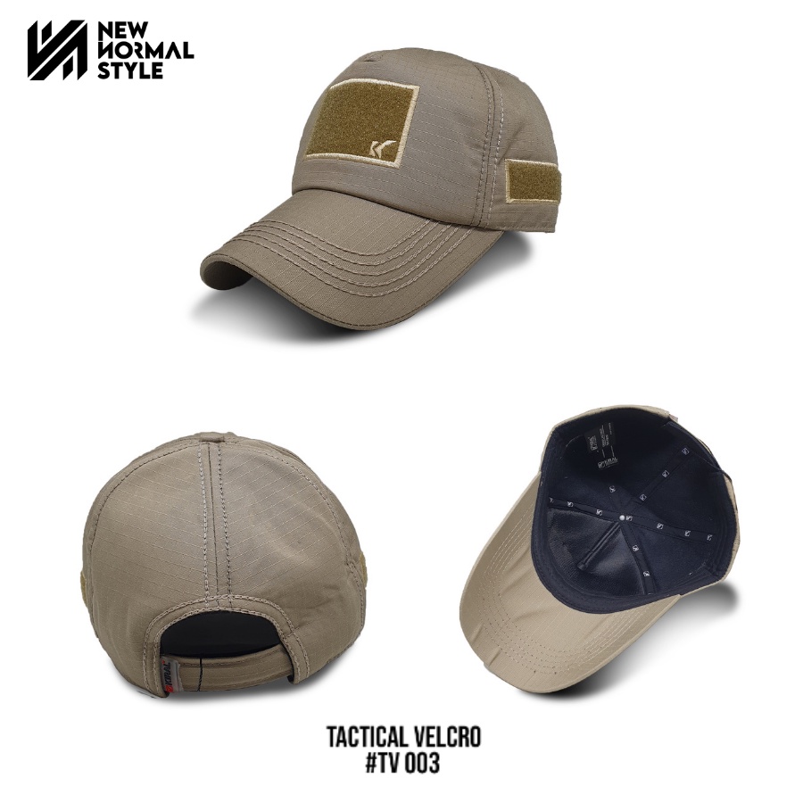TACTICAL VELCRO SERIES Topi Pria Distro Baseball Jaring Tactical Komando Pria Wanita Cowok Kekinian Original Keren Dewasa Murah