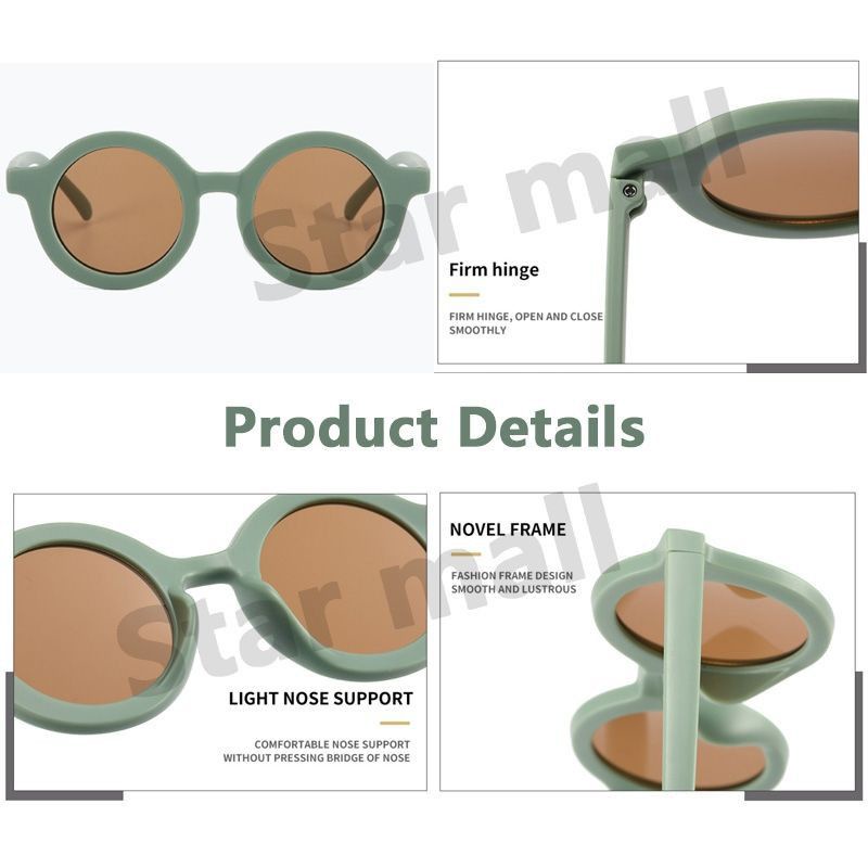 Kacamata Bayi Anti Ultraviolet Kacamata Anak Fashion Kacamata Anak New Trend Style Korea 0-8 Tahun