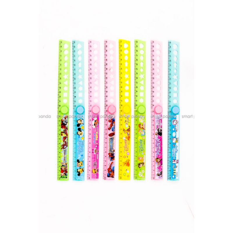 

Penggaris / Mistar Plastik Lipat 30cm Karakter 8814