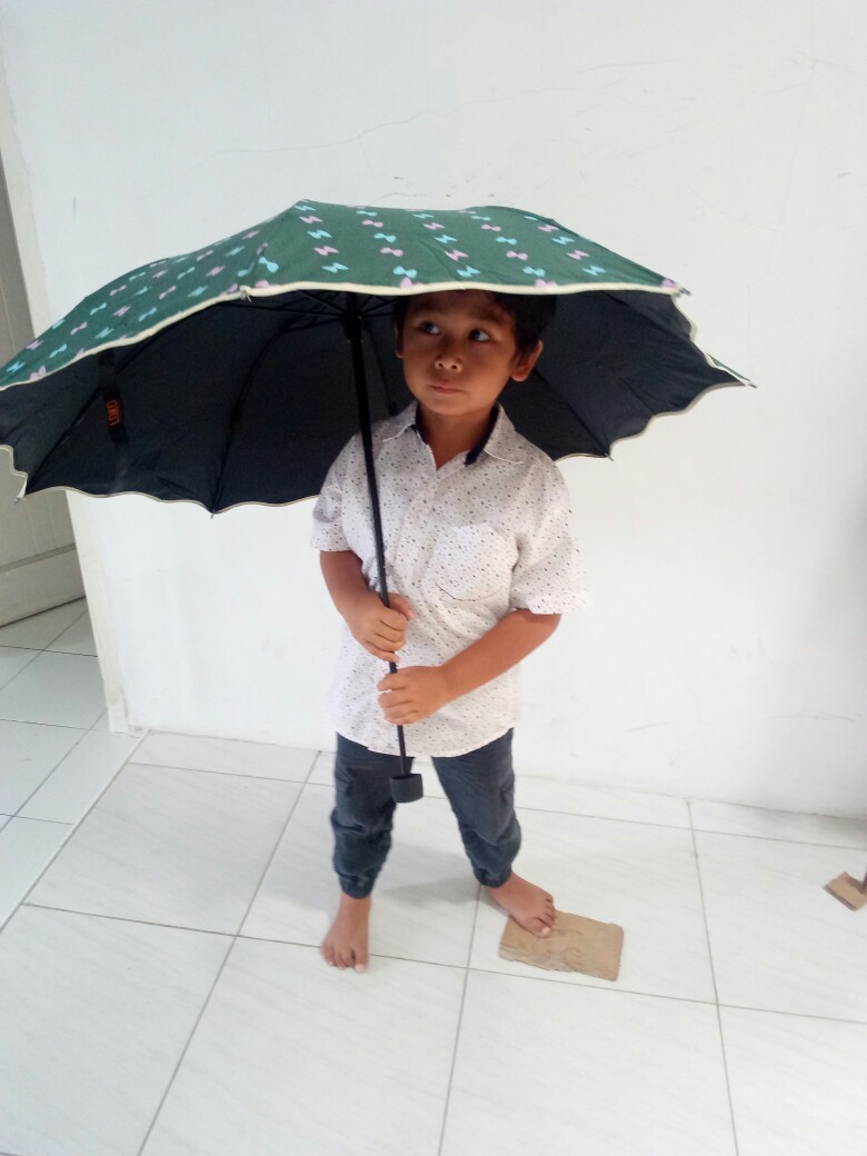 Tabasa Payung Lipat Pita Elegant Loko