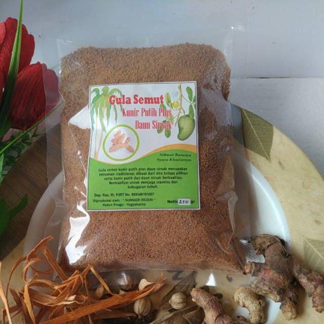 Gula Semut Kunyit Putih Plus Daun Sirsak Minumam Herbal Khas Jogja Indonesia