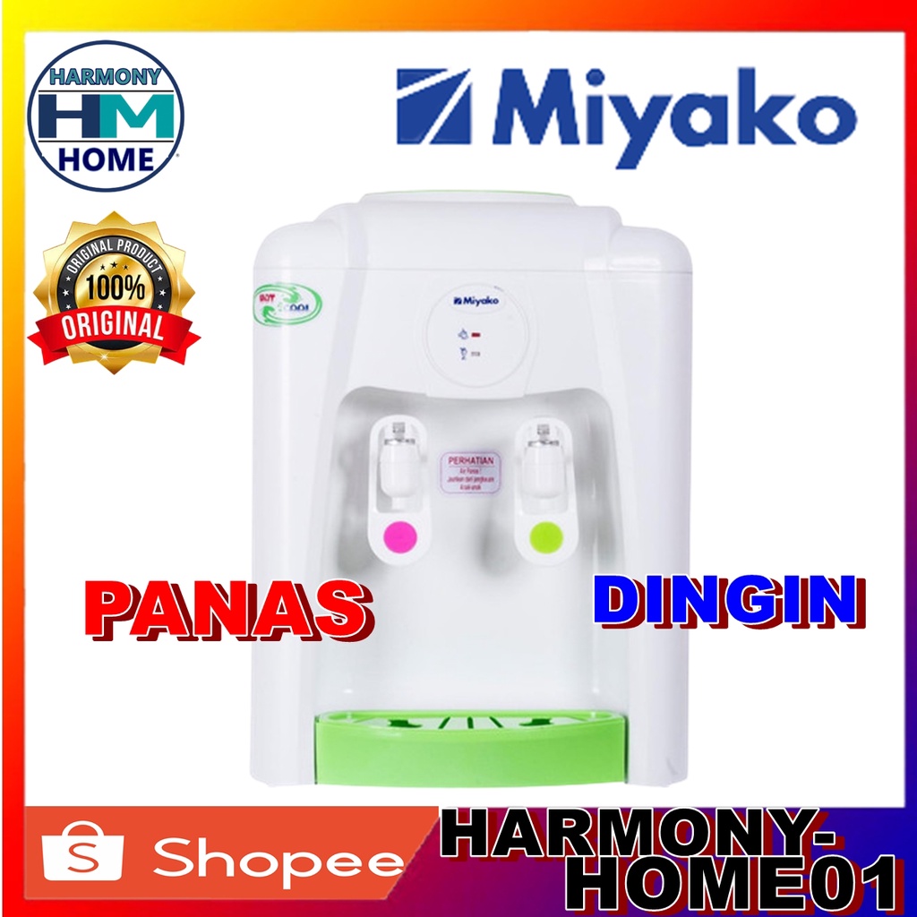 MIYAKO DISPENSER HOT COOL WD-290 HC / PHC WD 290 HC / PHC WD290HC PANAS DINGIN