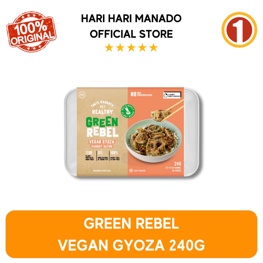 

GREEN REBEL VEGAN GYOZA 240G