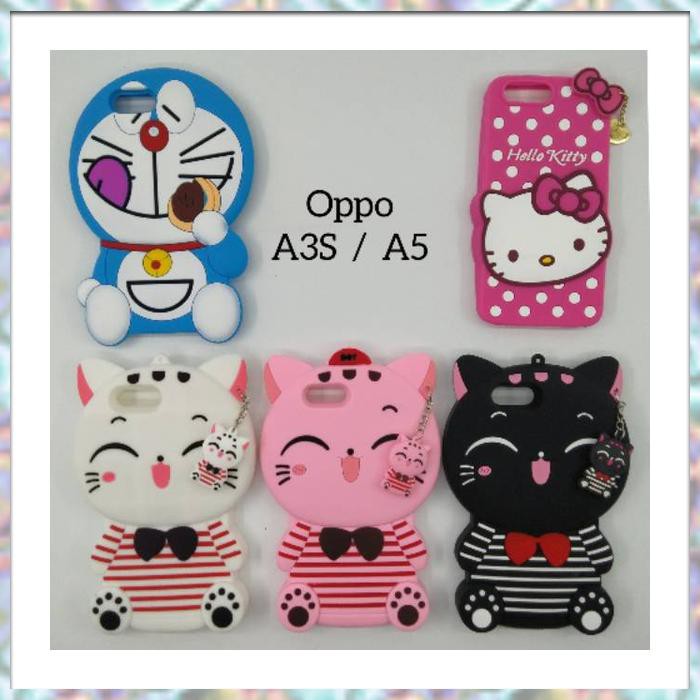 Case Boneka Oppo Neo Oppo Case Hard Case Case Oppo ~ Oppo A3S , A5 // Case Boneka 3D