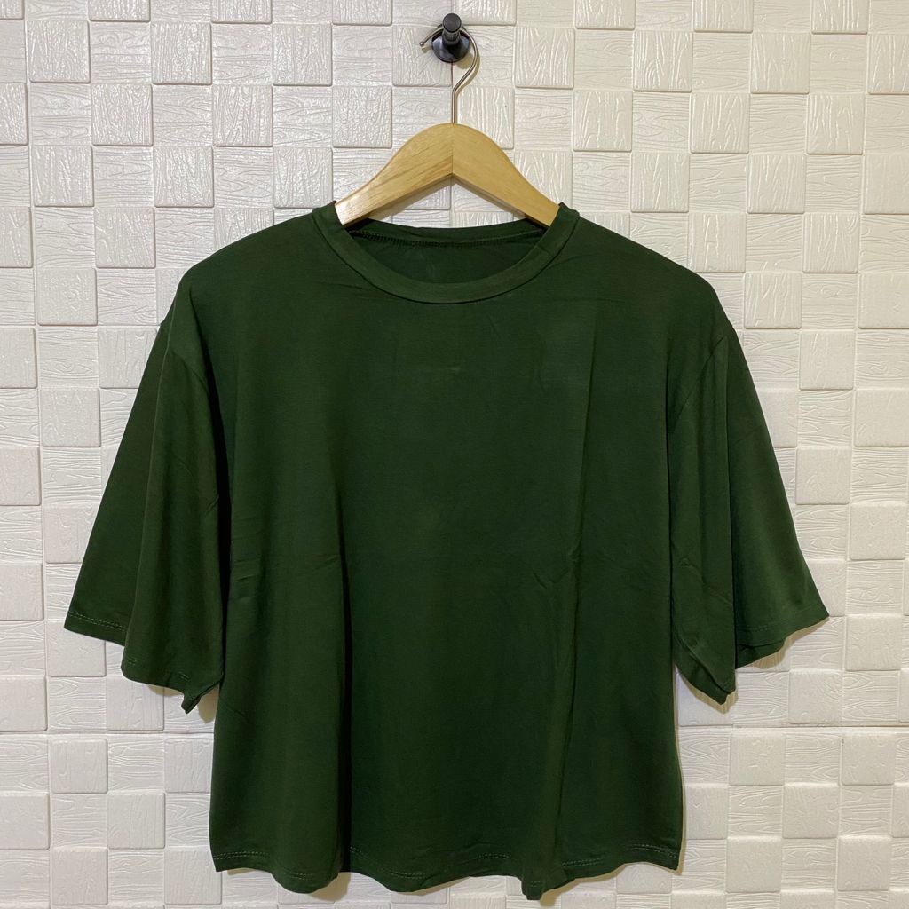 Atasan model kalong jumbo batwing crop XXL wanita /atasan wanita/atasan over size/kaos polos/kaos over size/atasan jumbo/blouse/atasan/blouse kalong wanita/atasan over size/shabhira16-4
